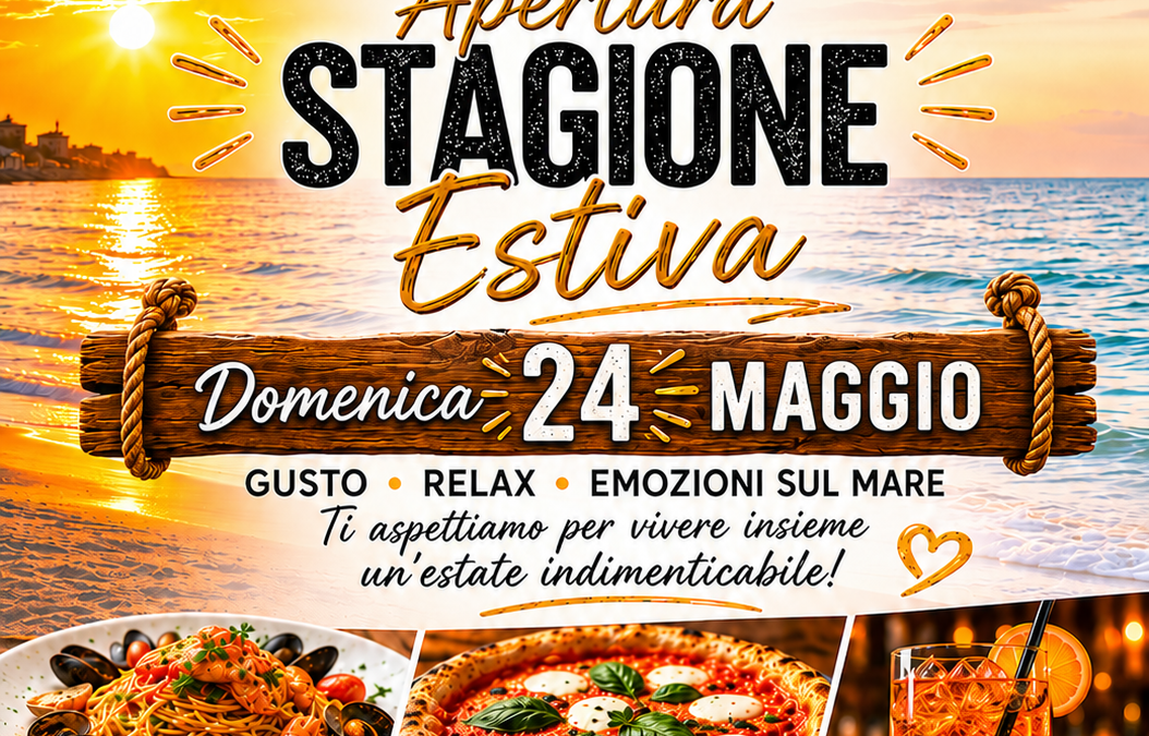 🌊 L’Estate Accende il Sorriso: Smile Beach riapre le porte al mare, al gusto e al divertimento ☀️