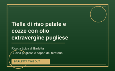 Tiella di riso patate e cozze con olio extravergine pugliese di Barletta: ricetta tradizionale pugliese