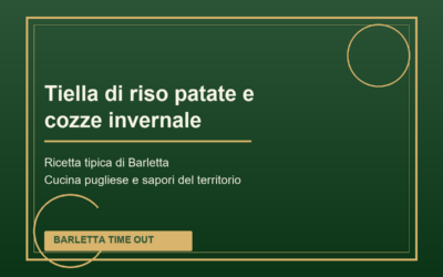 Tiella di riso patate e cozze invernale di Barletta: ricetta tradizionale pugliese